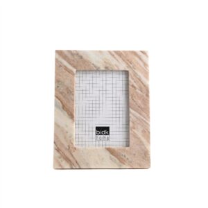 Toronto Marble Frame White 7"X5" - Beige