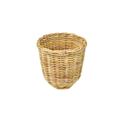 Set of 3 Natural Round Rattan Baskets - Beige - Imagen 3