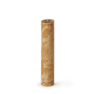 Medium Pillar Candle 2.75"x13.75"H Chamois -ST