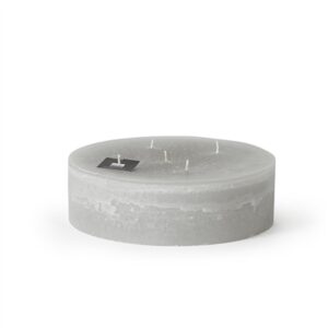 Pillar 5-Wick Super Candle 9.5"x2.75"H Linen -ST