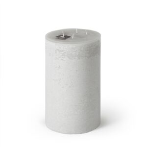 Pillar 4-Wick Super Candle 7.5"x11.8" Linen- ST