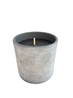 Cylindrical Flowerpot Efervesi Grey Candle Dia 7.9”- ST - GREY