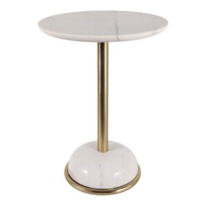 ROMANGATE WHITE TABLE 22 (IN)