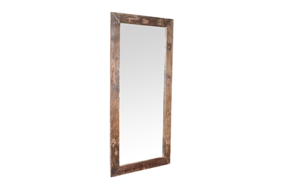 Wooden Mirror Frame Height 70” - Brown-ST - Brown - Imagen 2