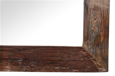 Wooden Mirror Frame Height 70” - Brown-ST - Brown - Imagen 4