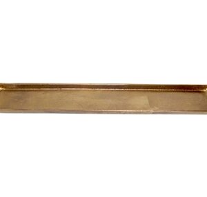 Alum. Tray w/Handles 5x30" - Ant. Brass - ANTIQUE BRASS - ANTIQUE BRASS