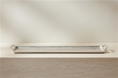 Alum. Tray w/Handles 5x30" - Raw Alum. - RAW NICKEL - RAW NICKEL - Imagen 2