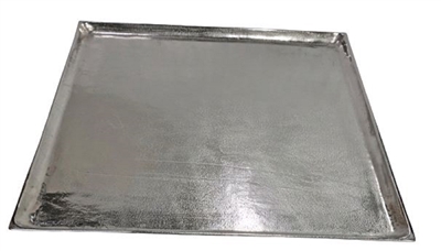 Plate Square Raw Nickel Dia 27.50” ALUMINUM- ST - Raw Nickel