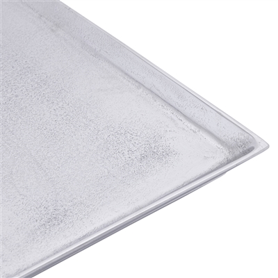 Plate Square Raw Nickel Dia 27.50” ALUMINUM- ST - Raw Nickel - Imagen 3