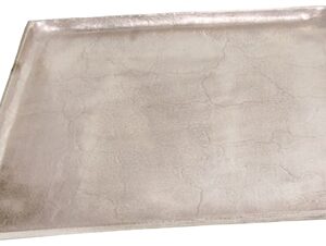 Plate Square Raw Nickel Dia 19.29” ALUMINUM- ST - Raw Nickel