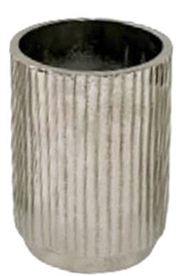 Flower Pot Raw Brass Antique H7.08 ALUMIN A - Raw Brass Antique