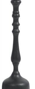 Candle Holder Black H 14.2" & Dia 3.5"- A - Black