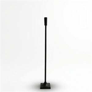 Candle Holder Black H 27.56" & Dia 3.9" - Black