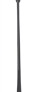 Candle Holder Black H 22.4" & Dia 5.9" - Black