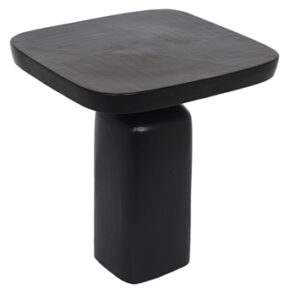 Aluminum Black Side Table- ST - Black