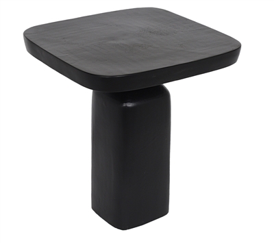 Aluminum Black Side Table- ST - Black