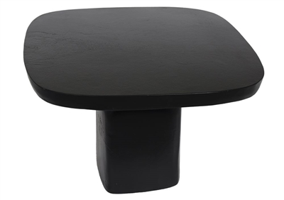 Aluminum Black Coffee Table- ST - Black