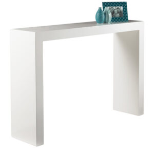 Arch Console Table - High Gloss White