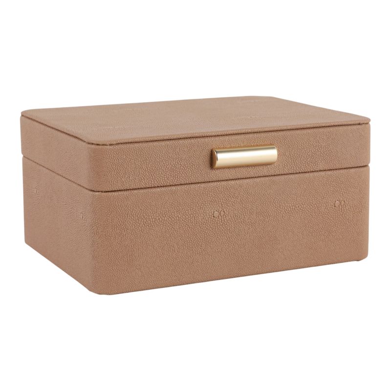 WADEWICK TAN JEWELRY BOX 5 (IN)
