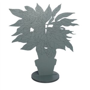 Lg. MDF Ficus Silhouette Green- A - A