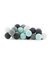 String Light - 35 Lights- Aqua Grey- A