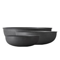 OUT BOWL 3-set black - Black
