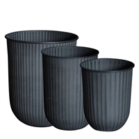 OUT STRIPE 3-set black -ST - Black