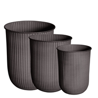 OUT STRIPE 3-set brown - Brown