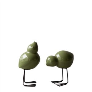 SWEDISH BIRD (2-pack) shiny green - Green - Green