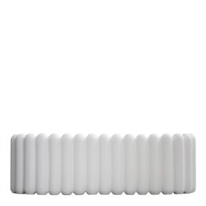 Mist oval Large - white - White