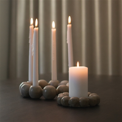 BRIGHT CANDLE HOLDER beige - Beige - Beige - Imagen 4
