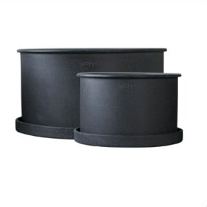 PLANT BOWL 2-set black