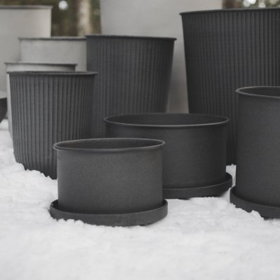 PLANT BOWL 2-set black - Imagen 2
