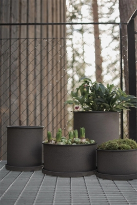 PLANT BOWL 2-set brown - Imagen 2