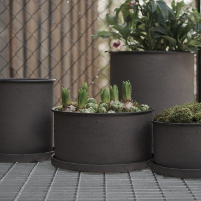 PLANT BOWL 2-set brown - Imagen 3