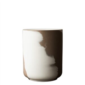 CALM POT - White & Brown