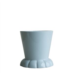 FLORA Pot shiny light blue - Blue