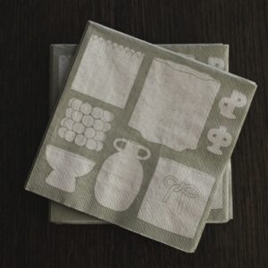 NAPKIN illustration - Green