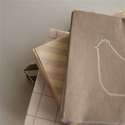 NAPKIN stripe yellow - Stripe Yellow - Imagen 5