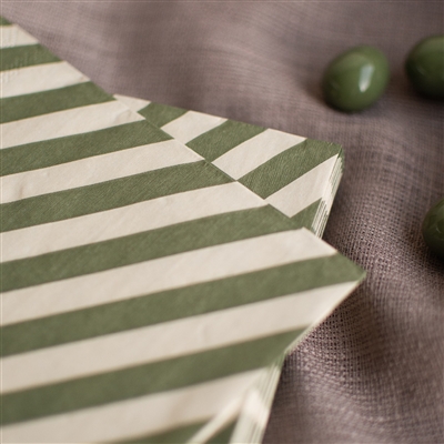 NAPKIN stripe green - Stripe Green - Imagen 2