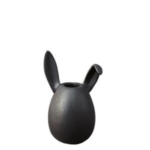 RABBIT CANDLE HOLDER cast iron - Multi