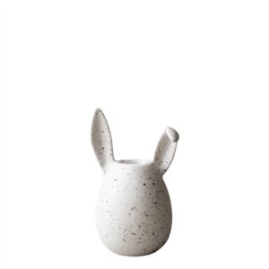 RABBIT CANDLE HOLDER white dot - Dot