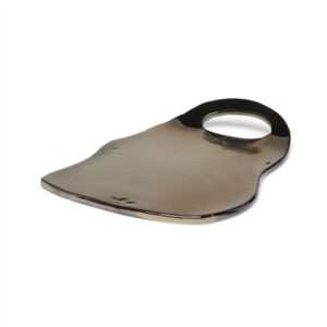 Board Ceramic Dinner Plate Ted - Platinum - Platinum - A - Platinum