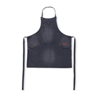 5 Pocket Apron - Slim Fit Washed Grey - Washed Grey - A - Washed Grey