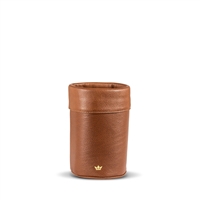 Wine Cooler Leather Dia 4.72” Brown - A - Classic Brown