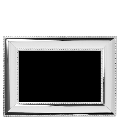 Pearl Picture Frame Steel Silver 5x7 - Silver - Imagen 2