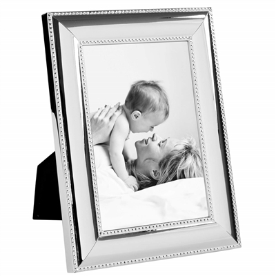 Pearl Picture Frame Steel Silver 7x9 - Silver