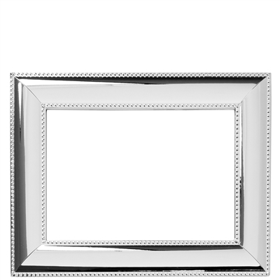 Pearl Picture Frame Steel Silver 7x9 - Silver - Imagen 4