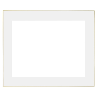 Kim Picture Frame Metal Gold 10x12-ST - Gold - Imagen 3