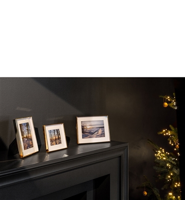 Kim Picture Frame Metal Gold 10x12-ST - Gold - Imagen 5